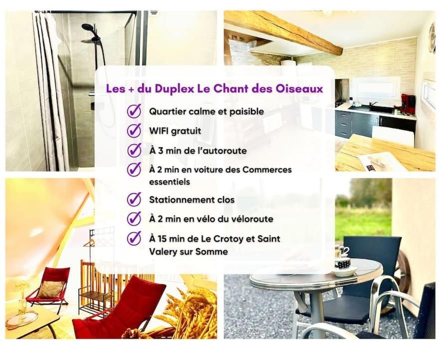 Duplex Le Chant Des Oiseaux 아브빌르 외부 사진